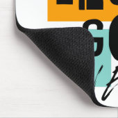 Tapis De Souris Donnez-moi cette BONNE ÉNERGIE Orange Positif (Coin)