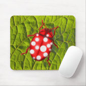 Tapis De Souris Dons LadyBug pour les buglovers et les jardiniers (Avec souris)