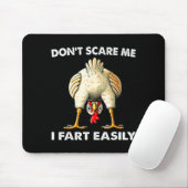 Tapis De Souris Don't E Me I Fart Easily Funny Sarcasm Humor Chick (Avec souris)