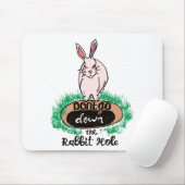 Tapis De Souris Dont Go Down The Rabbit Hole Womens Red (Avec souris)