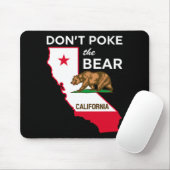 Tapis De Souris Dont Ke The Bear California Republic Design  (Avec souris)