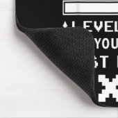 Tapis De Souris Don't Me Off I'm Close To Leveling Up Funny Gamer  (Coin)
