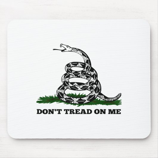 Tapis De Souris Don't Tread On Me 2nd Amendment Patriotic New Nove (Devant)
