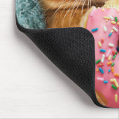 Tapis De Souris Donut mangeur de chats (Coin)