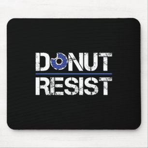 Tapis De Souris Donut Résistez Au Sheriff Héros Américain Copfor U