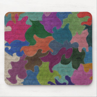 Tapis De Souris Doodle abstrait multicolore