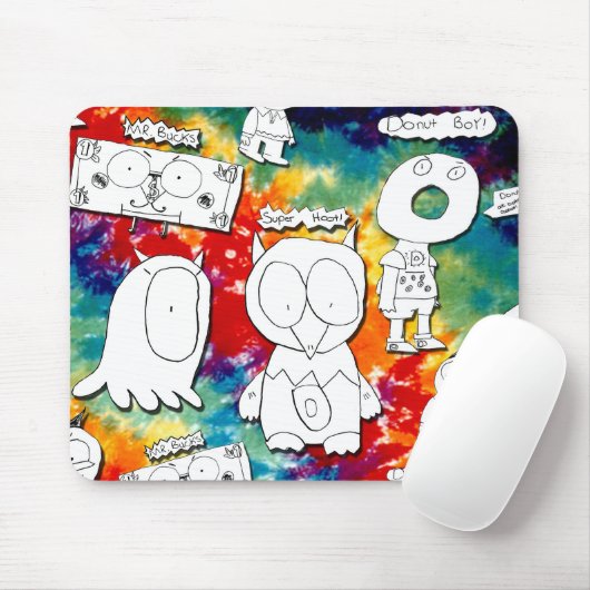 Tapis De Souris Doodlemania Mousepad (Avec souris)