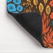 Tapis De Souris Doodles floraux foncés (Coin)