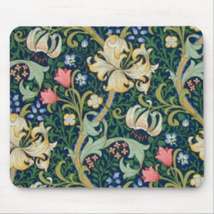 Tapis de souris d'or de lis