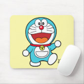 Tapis De Souris Doraemon heureux (Avec souris)