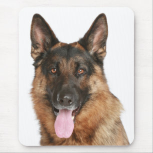 Tapis de souris d'ordinateur Chien chiot Berger al