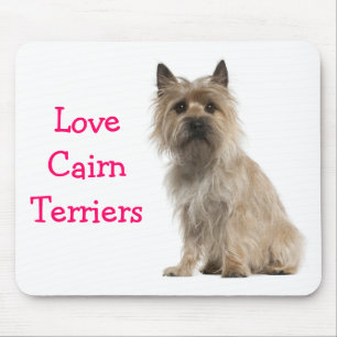 Tapis de souris d'ordinateur Chien Puppy Cairn Ter