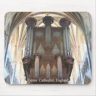 tapis de souris d'orgue d'Exeter