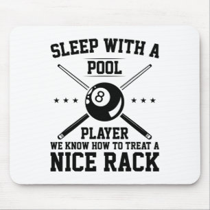 Tapis De Souris Dormez Avec Un Joueur De Billard Nous Savons Comme