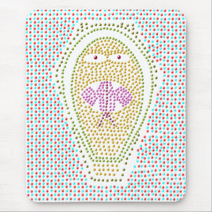Tapis De Souris Dotty Egyptian Cobra Mousepad