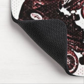 Tapis de souris doublé accrochant d'art de bruit (Coin)