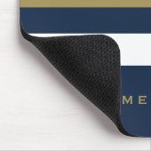 Tapis De Souris Double ancre marine Monogram Mousepad (Coin)