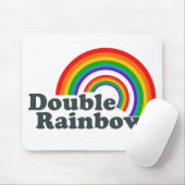 Tapis De Souris Double arc-en-ciel (accessoires) (Avec souris)