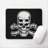 Tapis De Souris Double crâne de vision (Avec souris)