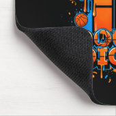 Tapis De Souris Double Digits Birthday 10 Year Old Boy Basketball (Coin)