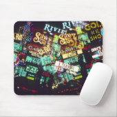 Tapis De Souris Double exposition, panneaux de casino, Las Vegas, (Avec souris)