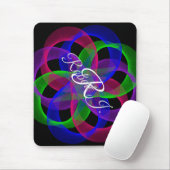 Tapis De Souris Double Loop Mesh Geometric Mouse Pad (Avec souris)