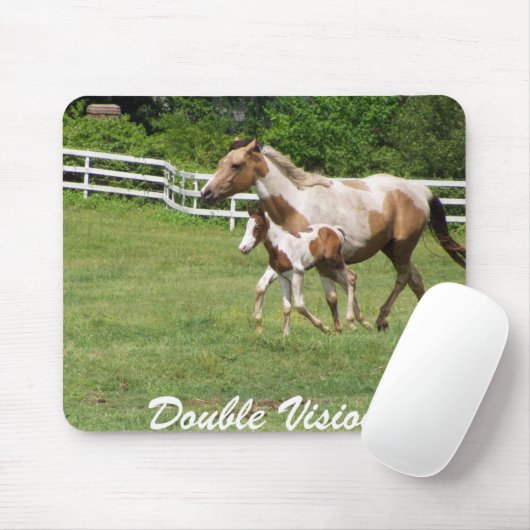 TAPIS DE SOURIS DOUBLE VISION (Avec souris)