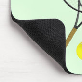 Tapis De Souris Doubles de tennis Green (Coin)