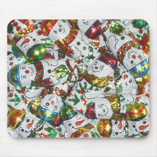 Tapis De Souris Douce Snowmen mousepad horizontal (Devant)