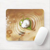 Tapis De Souris Doucement en bas du courant Mousepad (Avec souris)