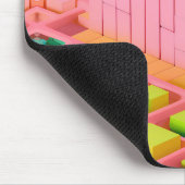 Tapis De Souris Douceur aux couleurs vives (Coin)