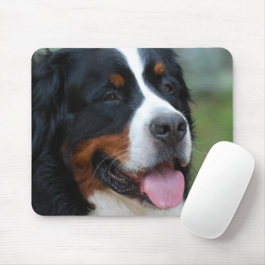Tapis de souris doux de Bernese (Avec souris)