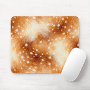Tapis De Souris Doux pelage de faon boisée confortable