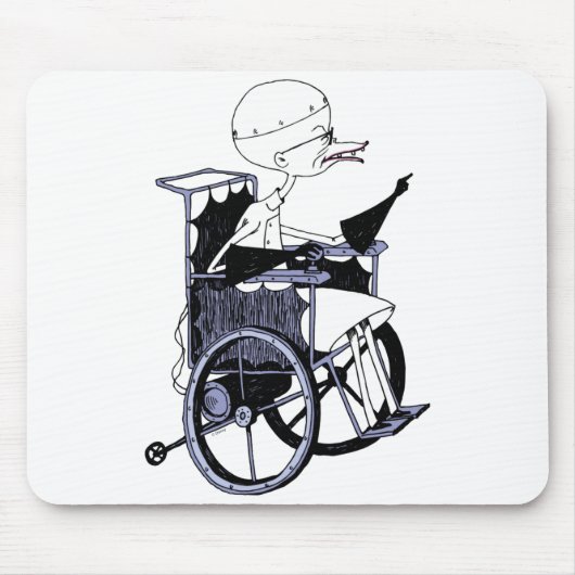 Tapis De Souris Dr Finkelstein Scientifique Fou Bébé (Devant)