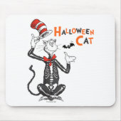 Tapis De Souris Dr Seuss | Chat d'Halloween en Casquette (Devant)