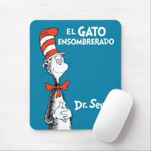 Tapis De Souris Dr. Seuss El Gato Ensombrerado Espagnol