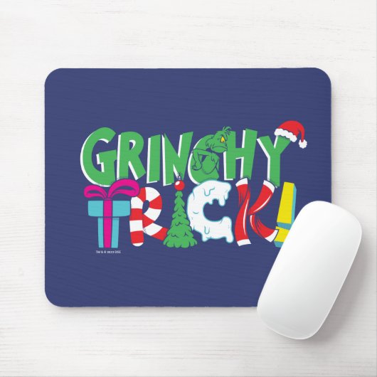 Tapis De Souris Dr Seuss | Grinchy Trick (Avec souris)
