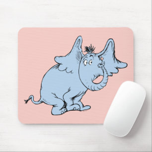 Tapis De Souris Dr. Seuss Horton Vue de côté