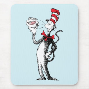Tapis De Souris Dr. Seuss Le Chat Chapeauté & Krinklebine