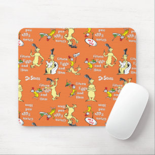 Tapis De Souris Dr. Seuss Les Œufs verts au jambon Motif de person