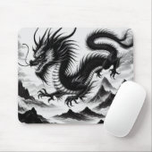 Tapis De Souris Dragon (Avec souris)