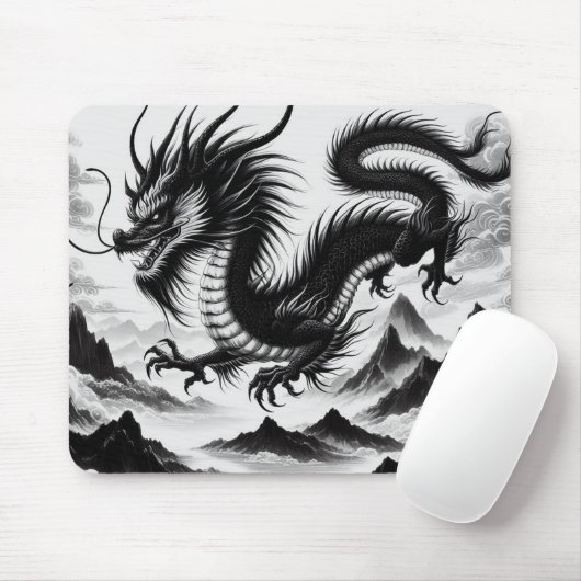 Tapis De Souris Dragon (Avec souris)