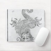 Tapis De Souris Dragon (Avec souris)