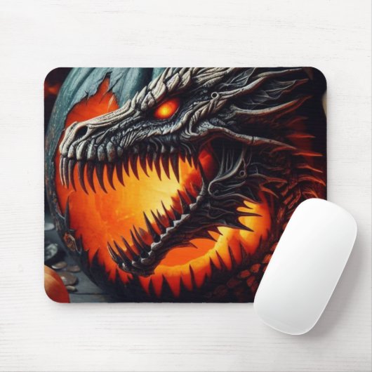 Tapis De Souris Dragon (Avec souris)