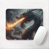 Tapis De Souris Dragon (Avec souris)