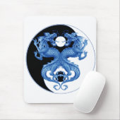 Tapis De Souris Dragon 2 de Yin Yang (Avec souris)