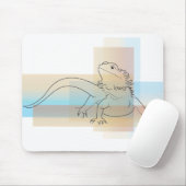 Tapis De Souris Dragon barbu (Avec souris)