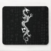 Tapis De Souris Dragon blanc Mousepad (Devant)