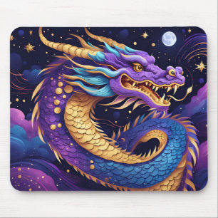 tapis de souris dragon céleste