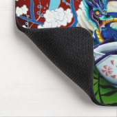 Tapis De Souris Dragon chinois de Chien carlin (Coin)